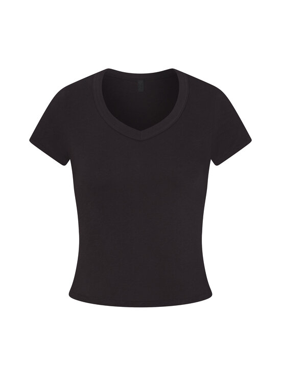 SKIMS - Worn In Jersey t-paita - WASHED ONYX | Stockmann - photo 1