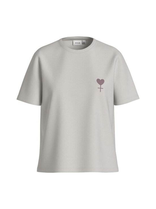 Vila - Visybil Empowerment O-Neck t-paita - SNOW WHITE PRINT:HEART EMBROIDERY / TOADSTOOL - photo 1 Vila - Visybil Empowerment O-Neck t-paita - SNOW WHITE PRINT:HEART EMBROIDERY / TOADSTOOL | Stockmann - photo 1