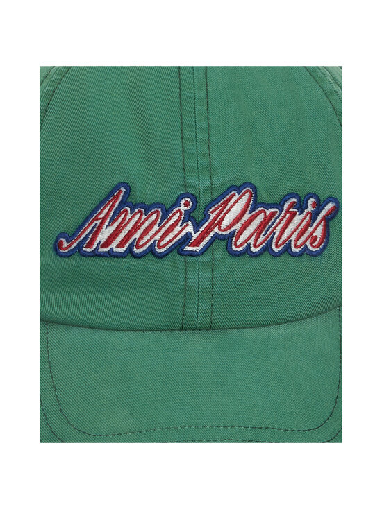 Ami Paris - Embroidery-lippalakki - A341 VERT BOUTEILLE LAVE | Stockmann - photo 3