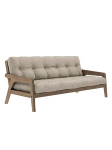 Karup - Grab-futonsohva linen/ruskea L 200 cm - BEIGE | Stockmann