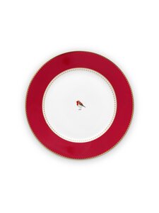 PIP Studio - Love Birds -lautanen 26,5 cm - PUNAINEN | Stockmann