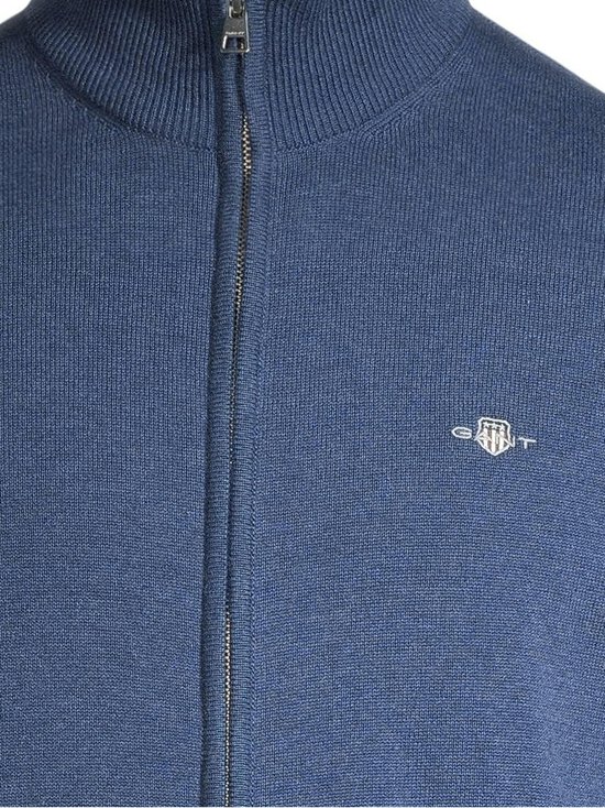 GANT - Tõmblukuga kardigan - 02 DARK JEANSBLUE MELANGE - photo 4 GANT - Tõmblukuga kardigan - 02 DARK JEANSBLUE MELANGE | Stockmann - photo 4