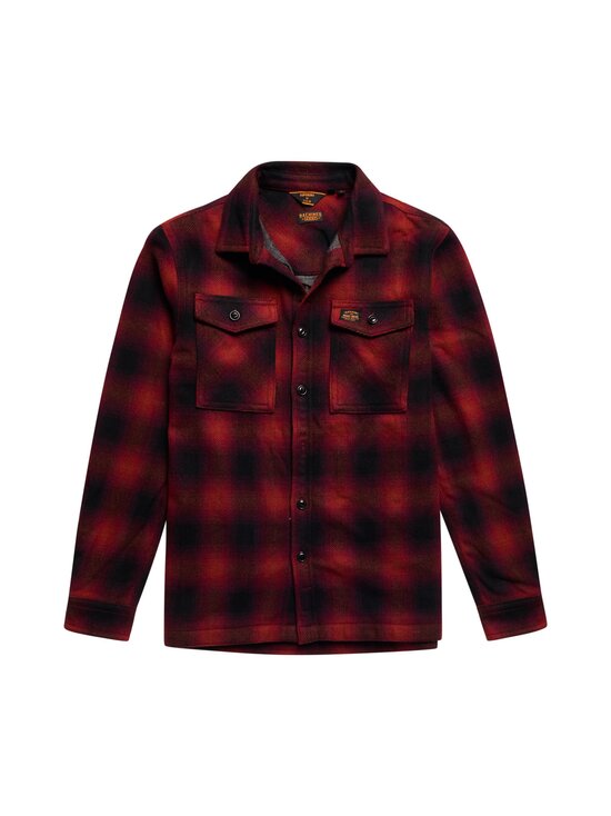 Superdry - Wool Miller Overshirt -kauluspaita - 6GN REDWOOD CHECK - photo 1 Superdry - Wool Miller Overshirt -kauluspaita - 6GN REDWOOD CHECK | Stockmann - photo 1