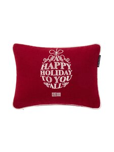 Lexington - Ornament Wool Mix dekoratīvais spilvens 30 x 40 cm - 4600-SH10 RED/WHITE | Stockmann