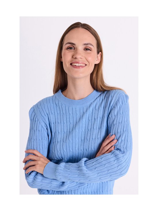 Freequent - FQDodo-palmikkoneulepusero - 9501 VISTA BLUE | Stockmann - photo 5