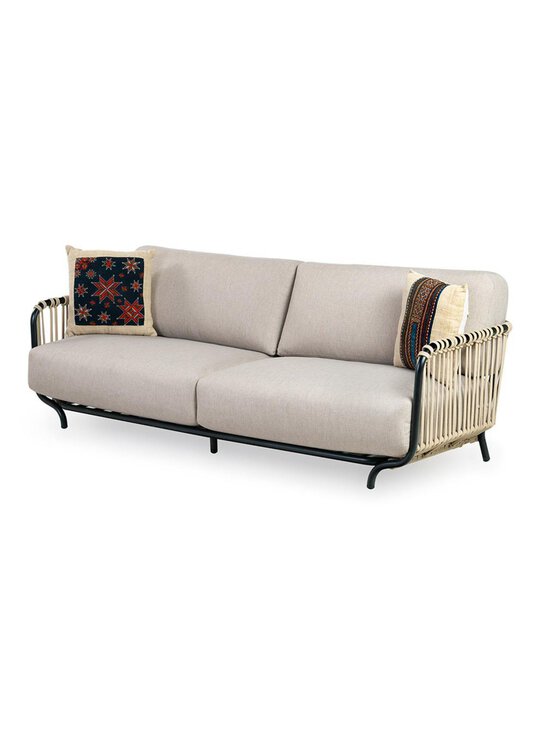 Nordic Conform - Haga-sohva beige/musta L 223 cm - BEIGE | Stockmann - photo 5