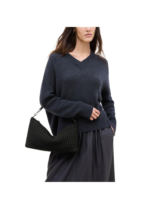NAGHEDI - Porto Half-Moon Small Onyx -olkalaukku - ONYX | Stockmann - photo 5