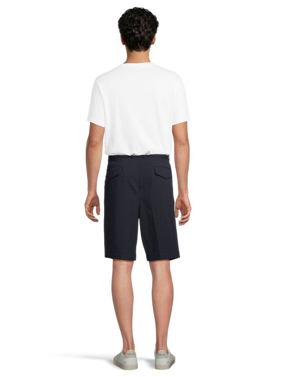 Officine Générale - Georges Seersucker-shortsit - DARK NAVY | Stockmann - photo 4