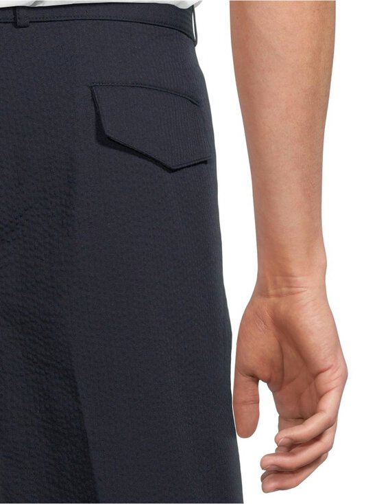 Officine Générale - Georges Seersucker-shortsit - DARK NAVY | Stockmann - photo 6
