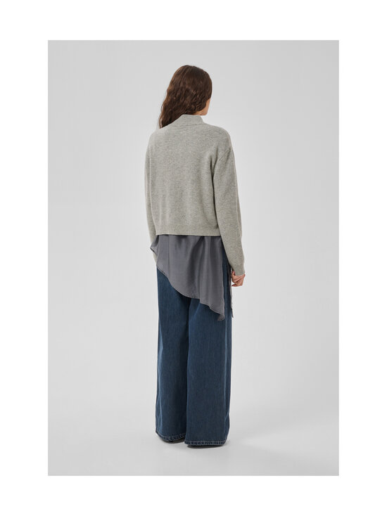 MY ESSENTIAL WARDROBE - MWTracy-neuletakki - 170 LIGHT GREY MELANGE | Stockmann - photo 4