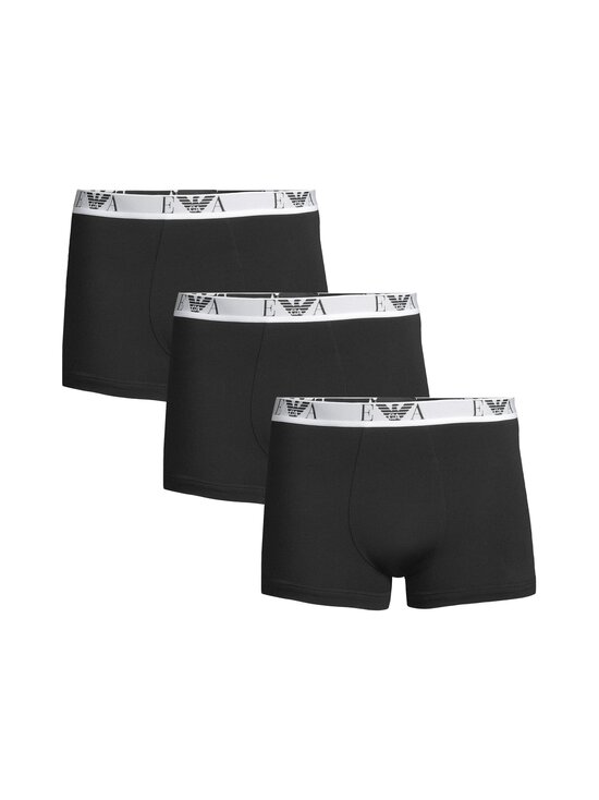 Emporio Armani - Bold Monogram Trunk -alushousut 3-pack - MC061 MC061 BLACK/BLACK/BLACK | Stockmann - photo 1
