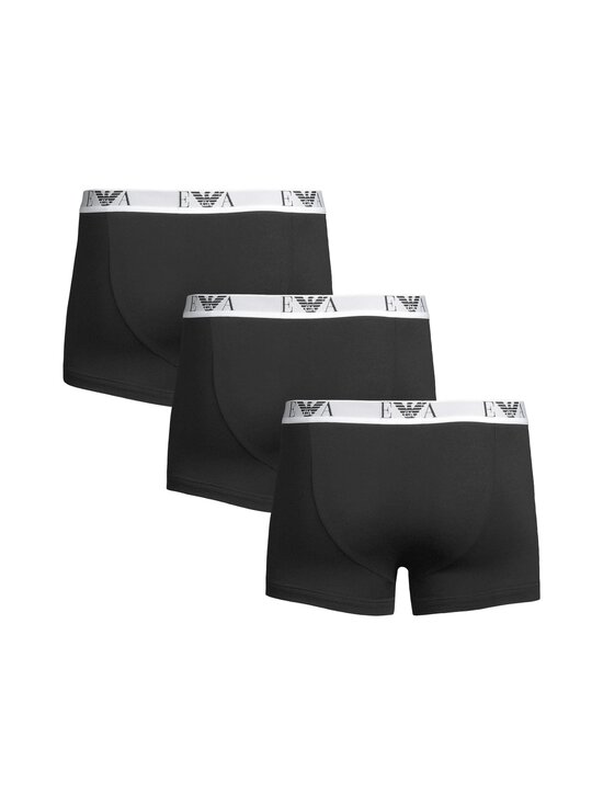Emporio Armani - Bold Monogram Trunk -alushousut 3-pack - MC061 MC061 BLACK/BLACK/BLACK | Stockmann - photo 2