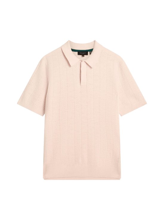 Ted Baker London - Edgardss Mixed Stitch Button Neck -pikeepaita - DUSKY-PINK | Stockmann - photo 1