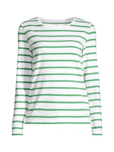 NOOM - Cello-trikoopaita - GREEN/WHITE STRIPE | Stockmann