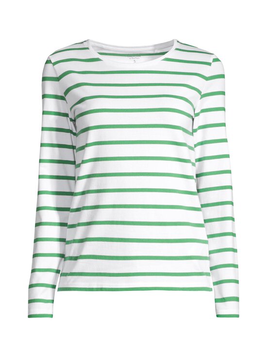 NOOM - Cello-trikoopaita - GREEN/WHITE STRIPE | Stockmann - photo 1
