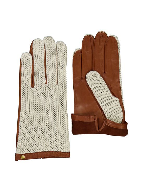 Sauso - Börje-käsineet - COGNAC/NATURAL TOP | Stockmann - photo 4
