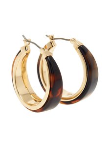 Lauren Ralph Lauren - Tort Hoop -korvakorut 35 mm - GOLD / TORT | Stockmann