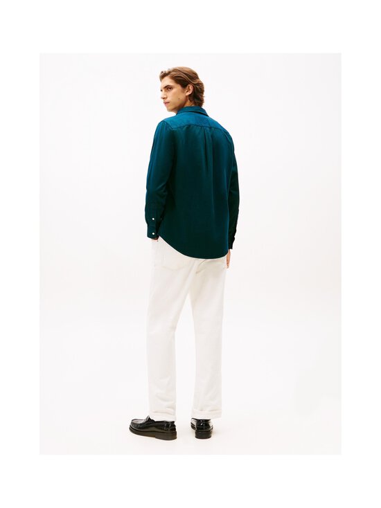 Tommy Hilfiger - Triiksärk Flannel Herringbone - L6K ORNAMENTAL GREEN | Stockmann - photo 2