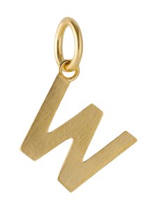 Pernille Corydon - Love Letter W -riipus - GOLD PLATED | Stockmann