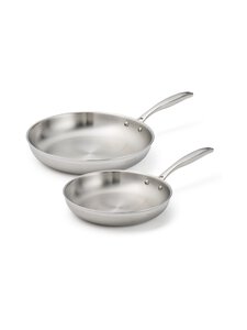 Tramontina - Grano Tri-Ply cepšanas pannu komplekts, ø25,4 cm + ø30,4 cm - STEEL | Stockmann