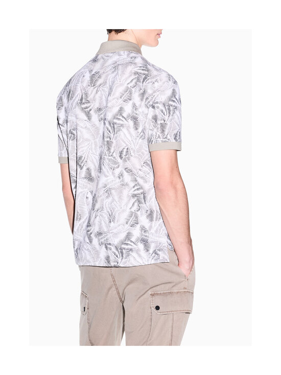 ARMANI EXCHANGE - Leaf Allover -pikeepaita - AF10366 F1146 CREAM LEAF ALLOVER BIG | Stockmann - photo 3