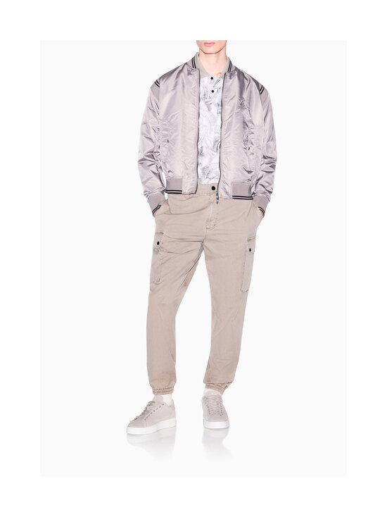 ARMANI EXCHANGE - Leaf Allover -pikeepaita - AF10366 F1146 CREAM LEAF ALLOVER BIG | Stockmann - photo 4