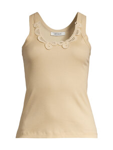 IVY OAK - Fatima jersey -pitsisomisteinen ribbitoppi - BE458 WOOD PULP | Stockmann