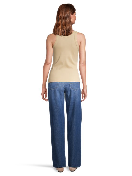 IVY OAK - Fatima jersey -pitsisomisteinen ribbitoppi - BE458 WOOD PULP | Stockmann - photo 3
