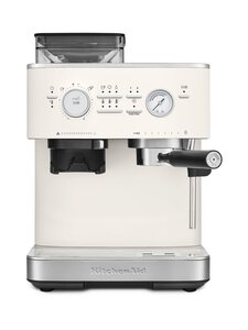 KitchenAid - Semi Auto Espresso KES6551 -puoliautomaattinen espressokone kahvimyllyllä - PORCELAIN WHITE KitchenAid - Semi Auto Espresso KES6551 -puoliautomaattinen espressokone kahvimyllyllä - PORCELAIN WHITE | Stockmann