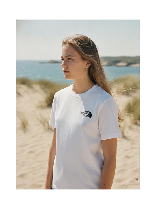 The North Face - Simple Dome t-paita - 100 TNF WHITE | Stockmann - photo 4