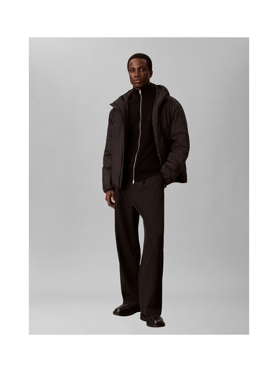 Calvin Klein Menswear - Merino Full Zip -neuletakki - UB1 BLACK | Stockmann - photo 2