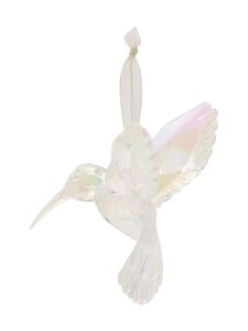 Villa Stockmann - Hummingbird eglīšu rotājums 10,2 cm - IRID. CLEAR Villa Stockmann - Hummingbird eglīšu rotājums 10,2 cm - IRID. CLEAR | Stockmann