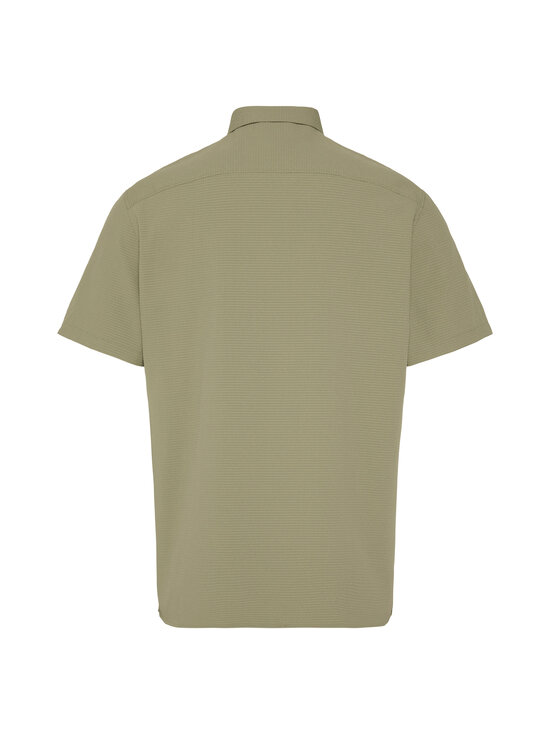 Calvin Klein Menswear - Solid Seersucker Classic -kauluspaita - LDI DEEP LICHEN GREEN | Stockmann - photo 2