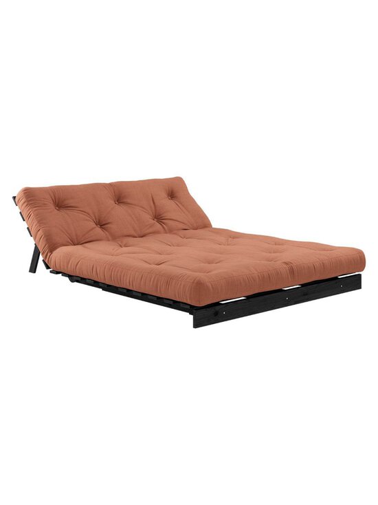Karup - Roots-futonsohva clay brown / musta L 140 cm - BROWN | Stockmann - photo 2