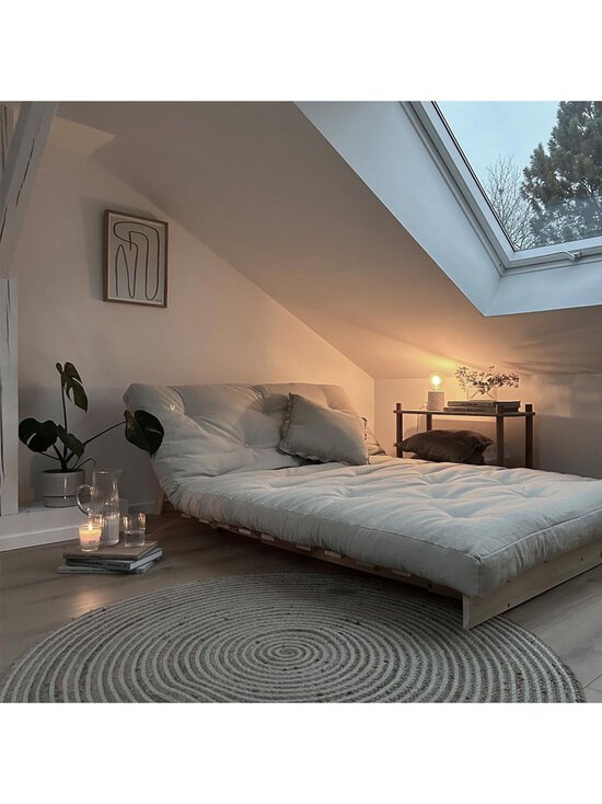 Karup - Roots-futonsohva clay brown / musta L 140 cm - BROWN | Stockmann - photo 7