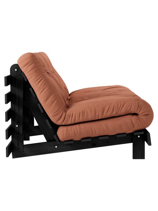 Karup - Roots-futonsohva clay brown / musta L 140 cm - BROWN | Stockmann - photo 5