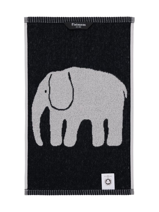 Finlayson - Yksi Elefantti -pyyhe - BLACK/GREY | Stockmann - photo 2