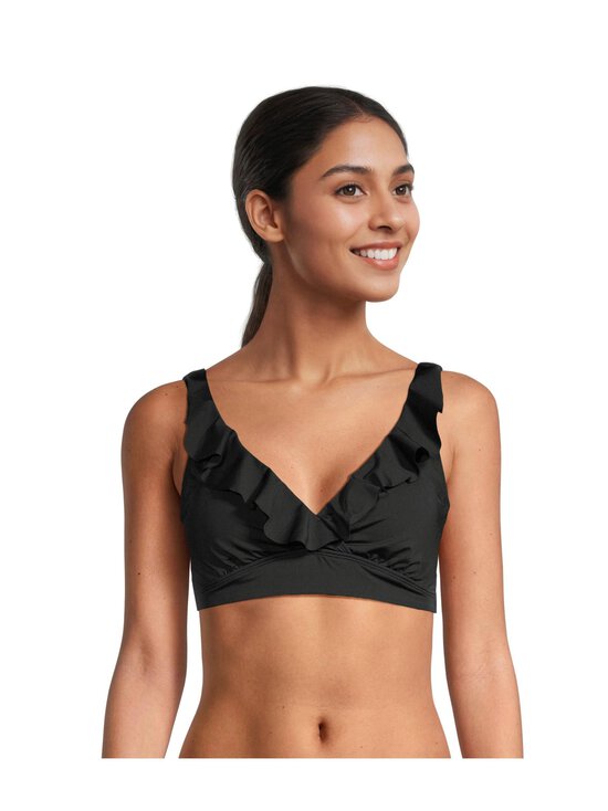Lauren Ralph Lauren - Bikiinirinnahoidja Ruffle Underwire Bra - BLACK - photo 2 Lauren Ralph Lauren - Bikiinirinnahoidja Ruffle Underwire Bra - BLACK | Stockmann - photo 2