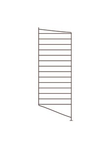 String Furniture - String-lattiasivupaneeli tummanruskea 85 x 30 cm - BROWN | Stockmann