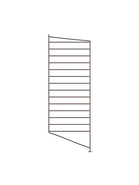String Furniture - String-lattiasivupaneeli tummanruskea 85 x 30 cm - BROWN | Stockmann - photo 1
