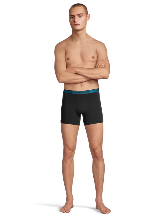 Emporio Armani - Bokseršorti 3 iepak. - MC061 BLACK/BLACK/BLACK | Stockmann - photo 5