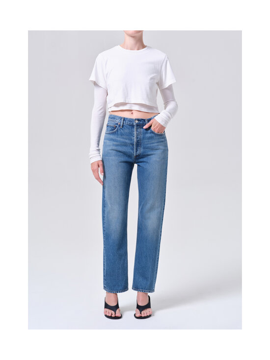 AGOLDE - 90s Pinch Waist High Rise Straight -džinsi - CIRC CIRCULATE (DK TINTED IND) | Stockmann - photo 2