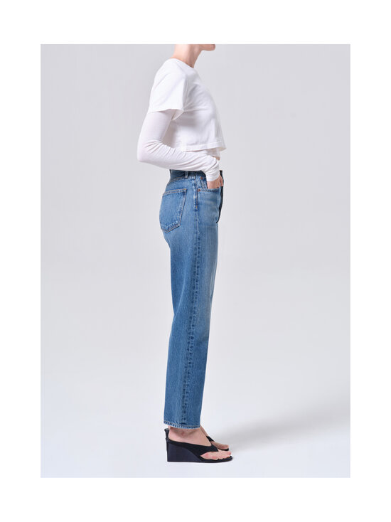 AGOLDE - 90s Pinch Waist High Rise Straight -džinsi - CIRC CIRCULATE (DK TINTED IND) | Stockmann - photo 4