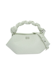 Ganni - Bou Mini Ostrich -laukku - EGRET | Stockmann