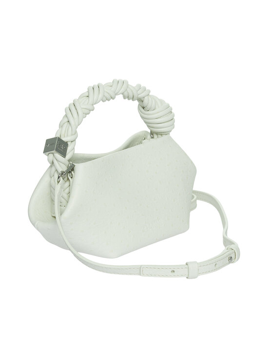 Ganni - Bou Mini Ostrich -laukku - EGRET | Stockmann - photo 2