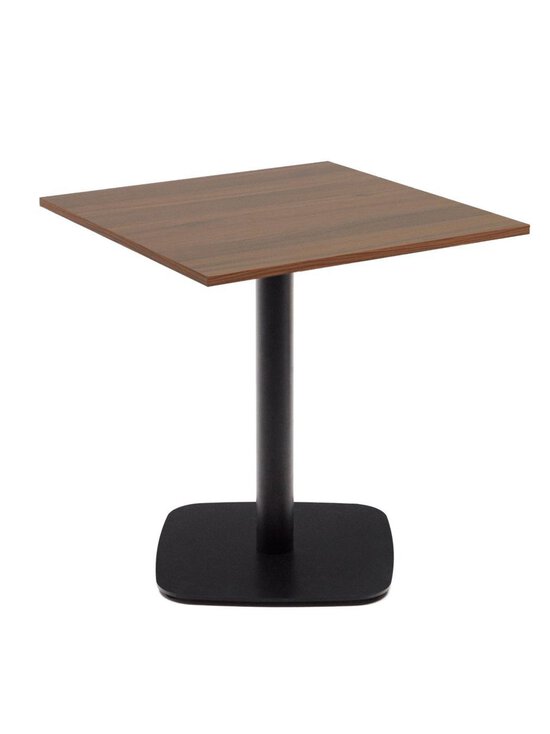 Kave Home - Dina-ruokapöytä - MUSTA,PÄHKINÄ | Stockmann - photo 1