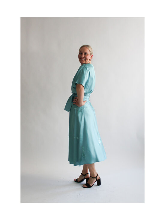 Lili Marleena - Paljettikoristeltu midihame - TURQUOISE | Stockmann - photo 3