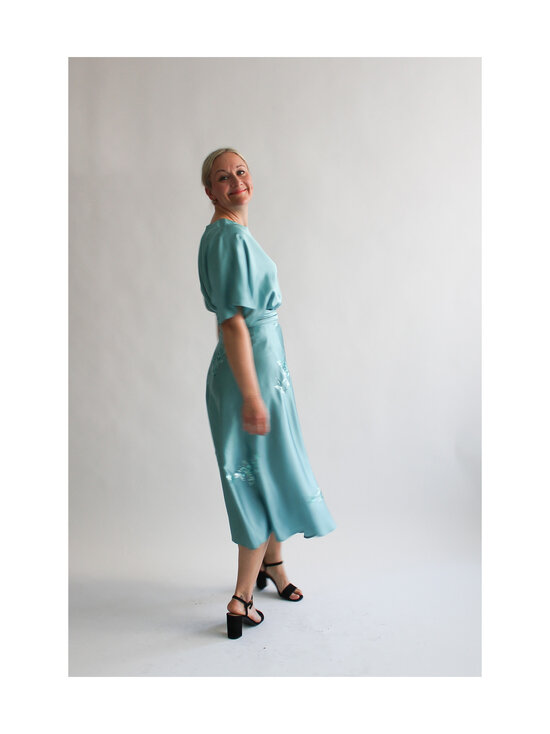 Lili Marleena - Paljettikoristeltu midihame - TURQUOISE | Stockmann - photo 4