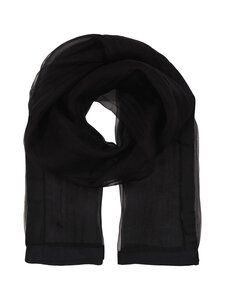 A+more - Siidist organzasall Tiana Organza, 70 x 180 cm - BLACK | Stockmann