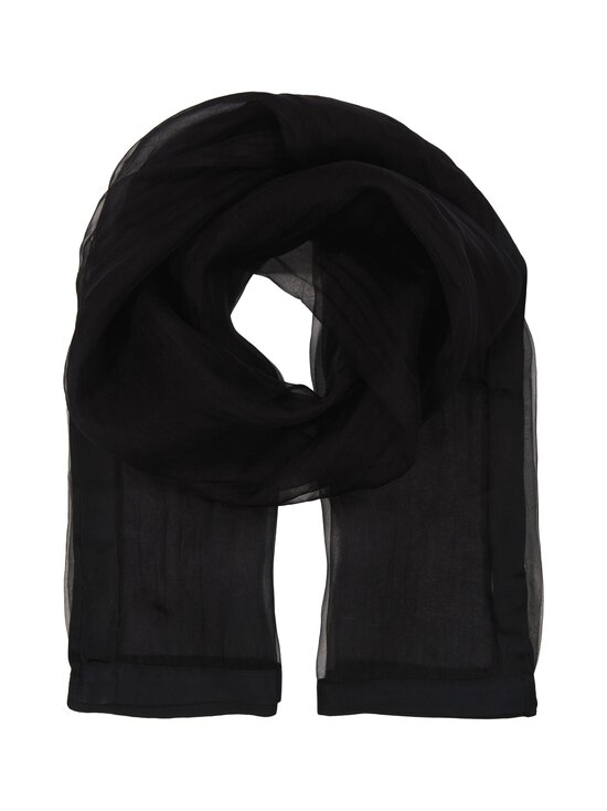 A+more - Siidist organzasall Tiana Organza, 70 x 180 cm - BLACK | Stockmann - photo 1
